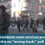 Ford on wrong track, say Torontonians